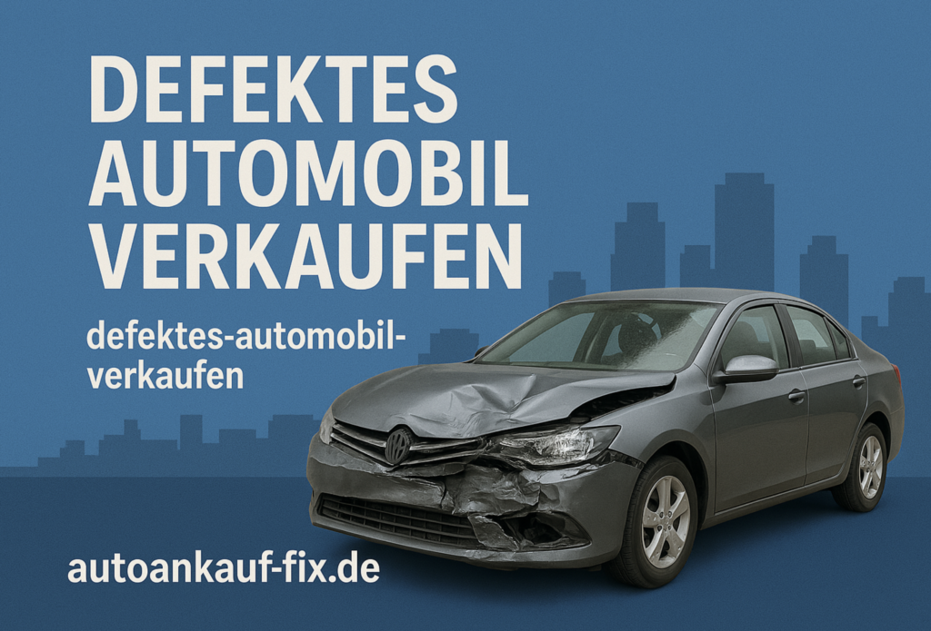 defektes Automobil verkaufen